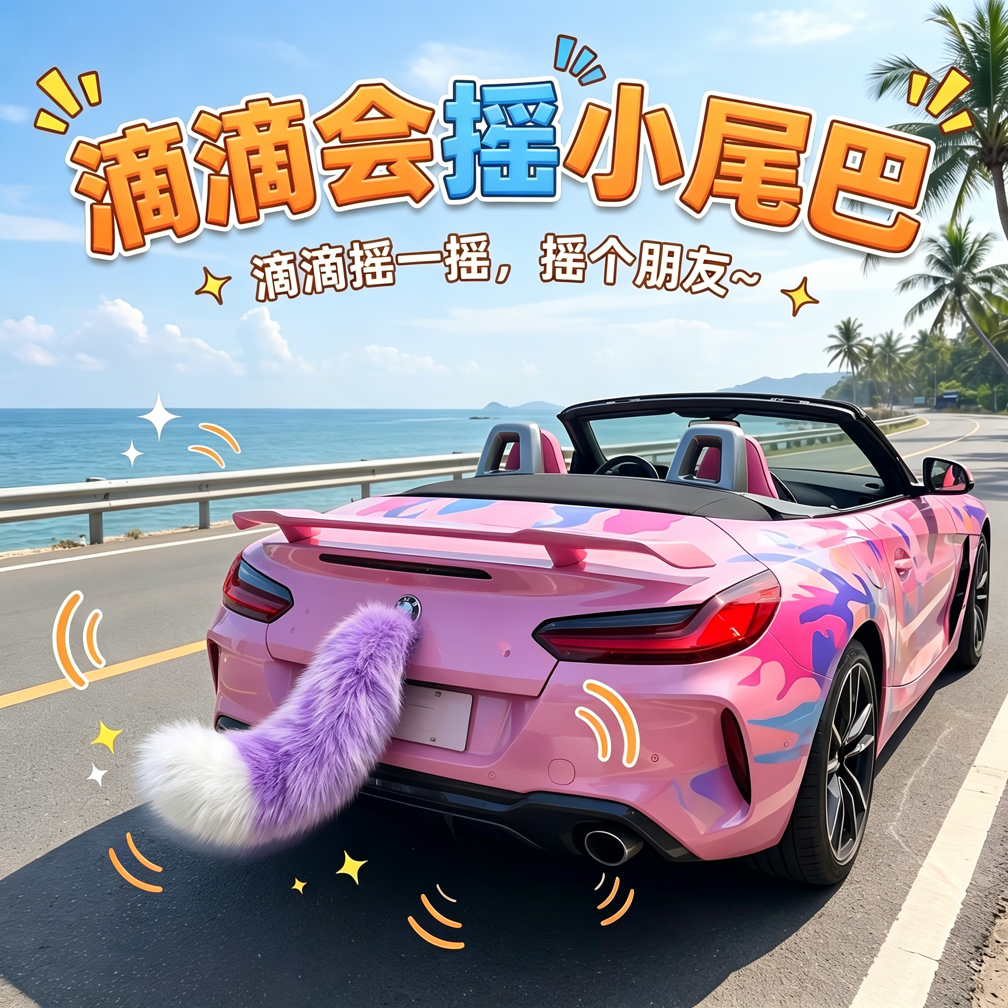汽车电动尾巴滴会的声控载