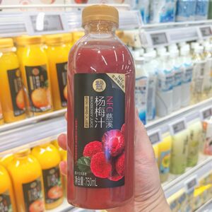盒马代购NFC慈溪杨梅汁750ml果蔬汁100%无色素无添加剂季节限定