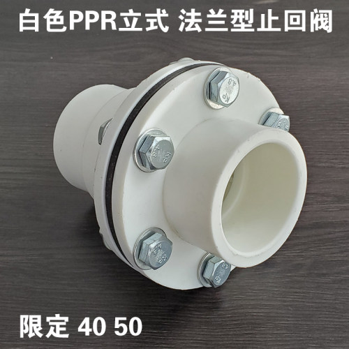PPR立式止回阀4050自来水管