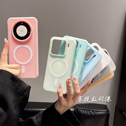 二合一果冻磁吸适用OPPOFindX6/X7/X8/X9手机壳pro彩绘Reno15高级感ULTRA磨砂X8s多巴胺plus防摔全包软套新款