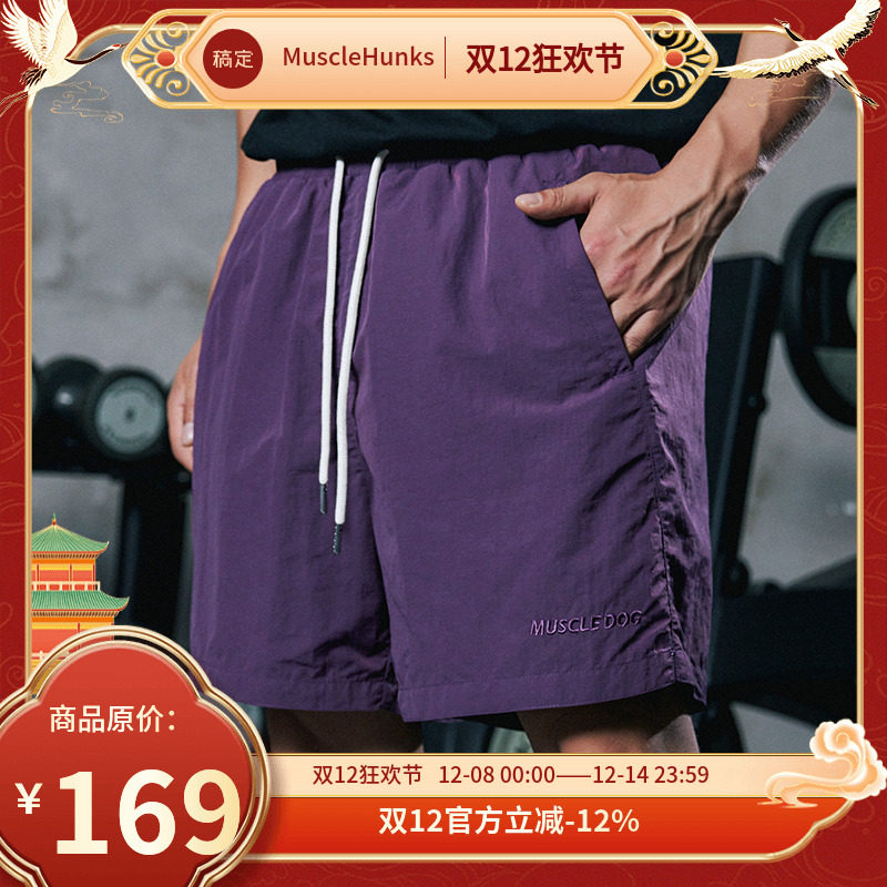肌肉狗舒适亲肤潮牌新品运动短裤