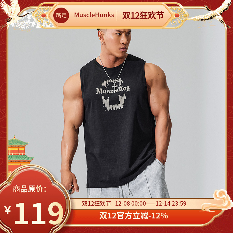 无袖上衣MuscleDog肌肉