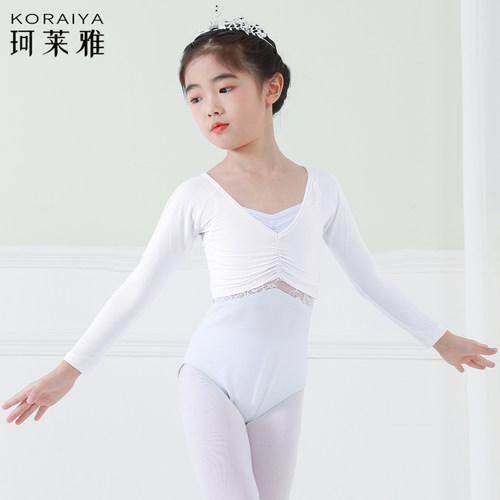 儿童舞蹈莫代尔长袖上衣坎肩新款