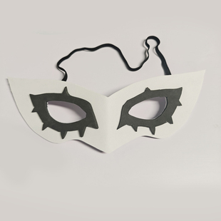 87cos 女神异闻录5 Persona 5 来栖晓 面具 匕首 cosplay道具武器