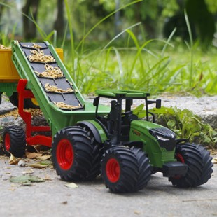 儿童拖拉机玩具车男孩现代化农场机械播种机工程车宝宝大号滑行车