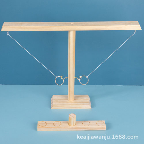 Ring toss Games木制套环挂钩对战桌面游戏互动跨境热卖木制玩具