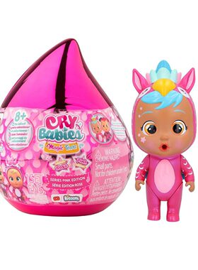 正版Cry Babies 哭泣娃娃玩偶女孩子过家家发声玩具会哭关节可动