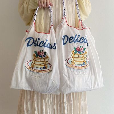 ballchain刺绣尼龙布袋