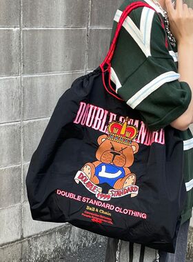 吾身绣品刺绣环保布袋日本ballchain购物袋单肩手提包