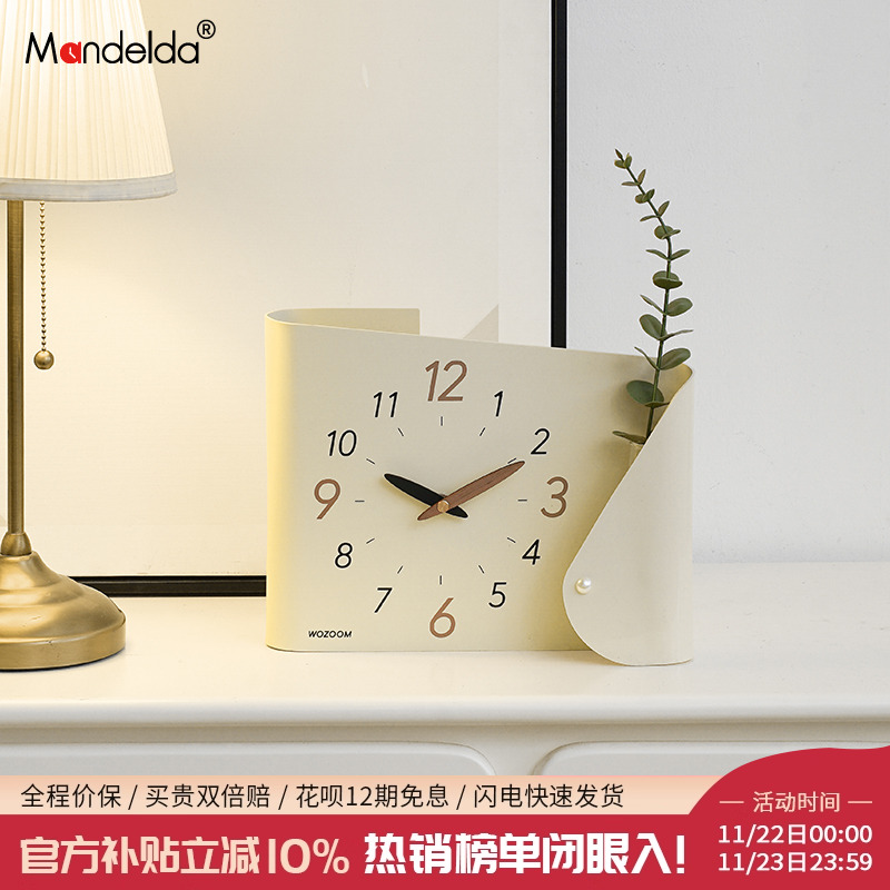 【该商品已降价】玄关座钟摆件