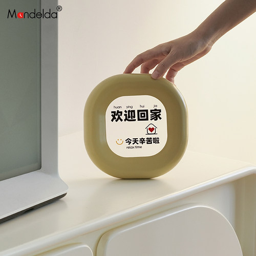Mandelda韩国品牌欢迎回家摆件家居客厅玄关入户电视柜桌面装饰品