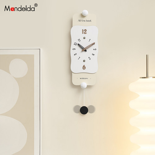 【拯救客厅大白墙】轻奢挂钟