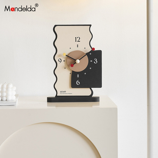 简约桌面摆件家居饰品客厅书房卧室装 饰品 饰电视柜座钟装