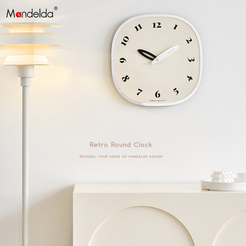 高颜值拯救白墙挂钟表