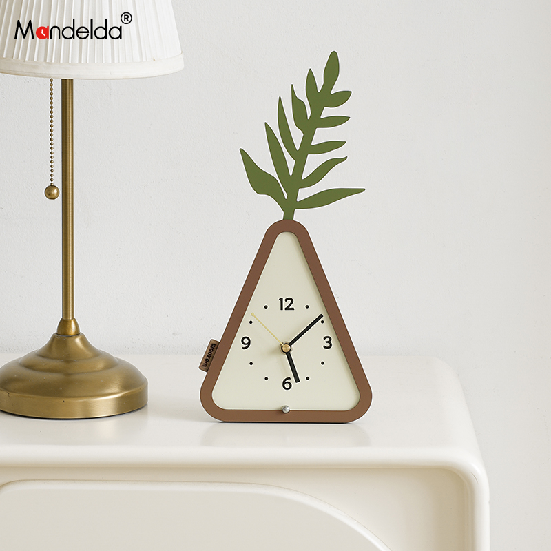 Mandelda绿植造型座钟创意摆件