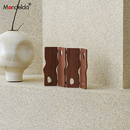 Mandelda轻奢中古风复古屏风桌面摆件家居客厅入户玄关创意装 饰品