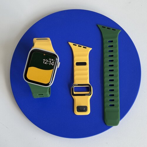 苹果WatchUltra不规则斜切表带