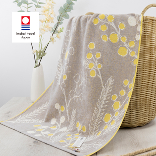 日本制imabari towel今治毛巾进口浴巾纯棉提花女薄柔软亲肤吸水