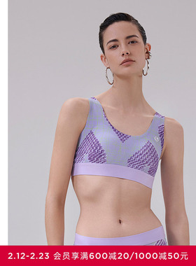 AIMER CHUANG趣野2内衣女无钢圈背心式舒适文胸CA171981