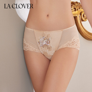 兰卡文LA CLOVER芙罗拉传说系列中腰平角裤LC23YE1