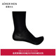 爱慕先生袜子男22SS1号商务袜莱赛尔黑色夏季 中筒袜NS94W153
