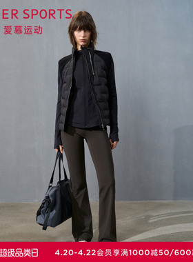 爱慕运动冬野24秋冬女士外穿微喇加绒长裤AS153T51