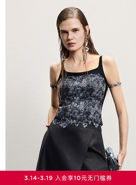 AIMER CHUANG太湖春夏女士抹胸吊带打底背心上衣CA712141