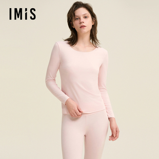 上衣IM72BUK1 爱美丽棉花糖空气暖磨毛圆领长袖