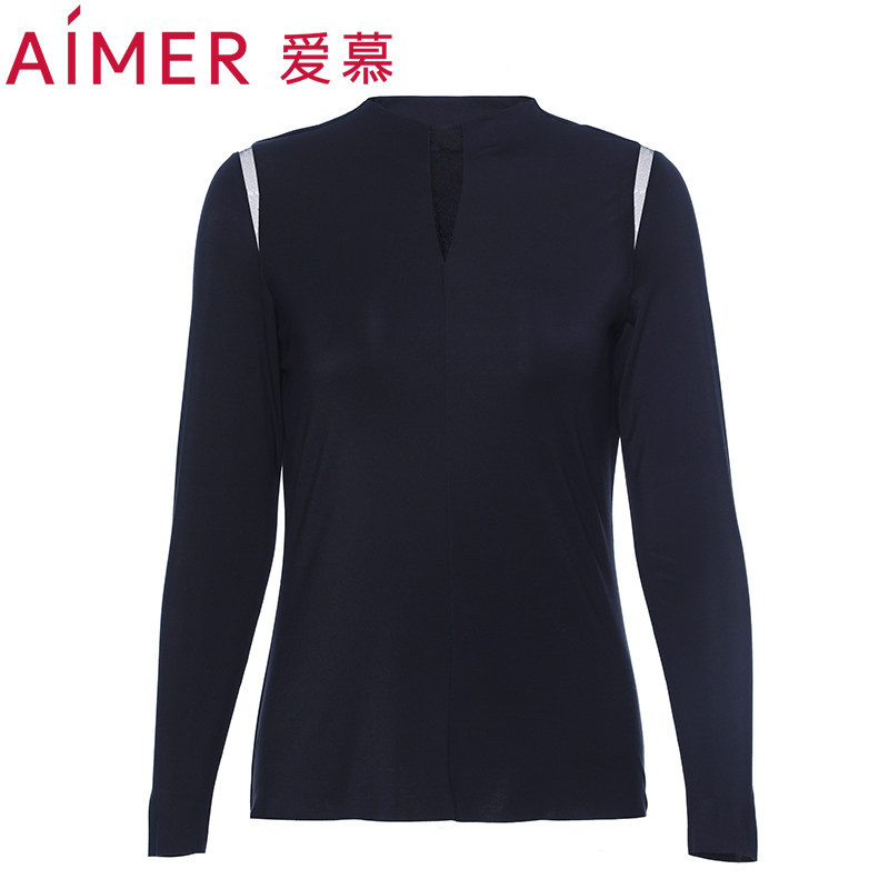 LOVE CASUAL LOVE SONG SMALL HIGH-NECKED YARN BASE SHIRT WOMENS AUTUMN AND WINTER SMALL HIGH-NECKED THIN PROTECTIVE TOPS AM725391