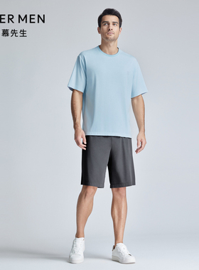 爱慕先生24SS陪宠舒适服睡衣可外穿短裤家居男士夏季NS42K941