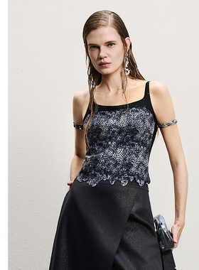 AIMER CHUANG太湖春夏女士抹胸吊带打底背心上衣CA712141