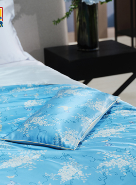 爱慕皇锦印花经典荞麦枕-九重紫HJ11869