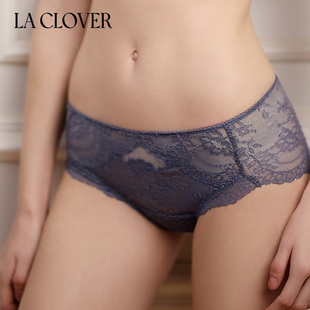 兰卡文 CLOVER 盛夏流光2系列中腰平角裤 LC23UJ3