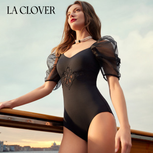 兰卡文海岛漫游系列带袖 连体泳衣LC68XP2