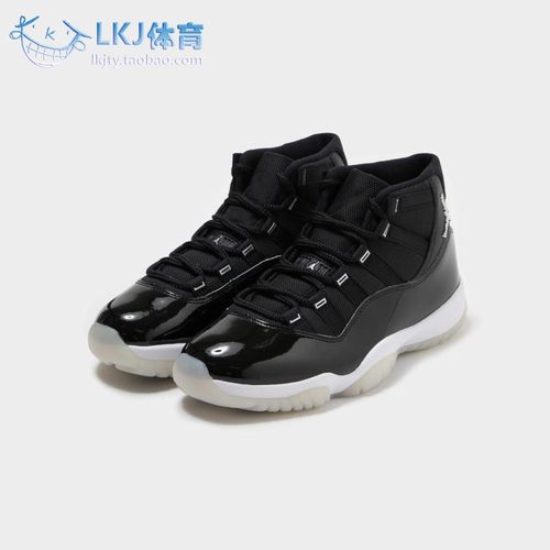 AJ11大魔王黑银25周年篮球鞋