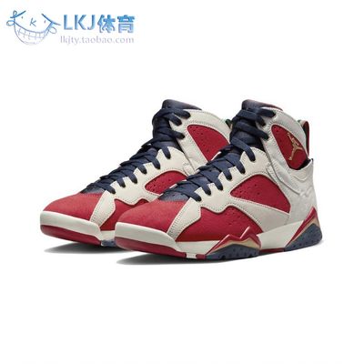 AirJordan7浅棕红联名篮球鞋