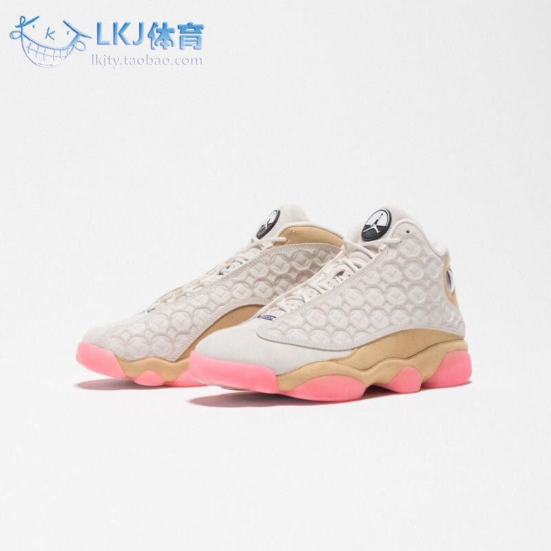 air jordan 13 cny aj13 中国新年 灰粉 铜钱 篮球鞋 cw4409-100