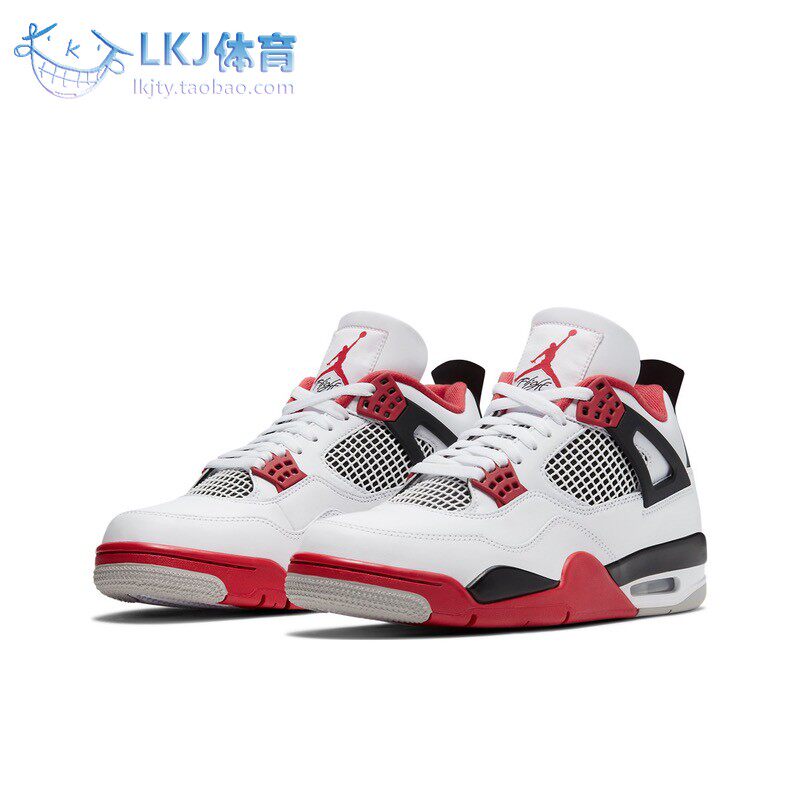 air jordan 4 fire red aj4 黑白红 火焰红 2020复刻 dc7770-160
