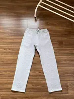 Foreign trade daily single spring and autumn outdoor straight-leg loose slim-fit sports pants for men and women cotton and wool loop knitted casual pants, sweatpants trend thumbnail 8