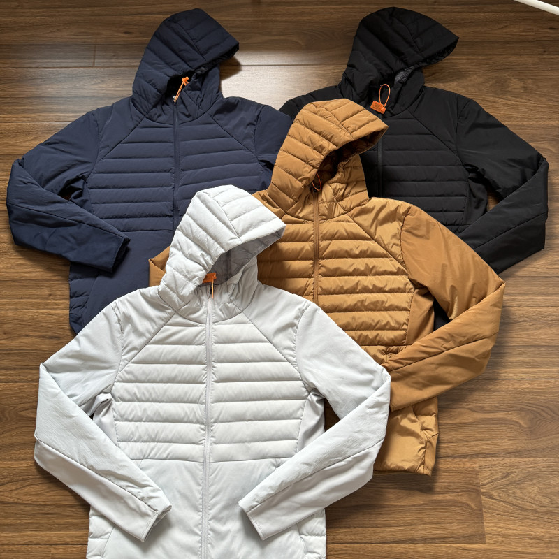 外贸日单户外徒步登山防风防水保暖连帽超轻羽绒服男运动休闲外套
