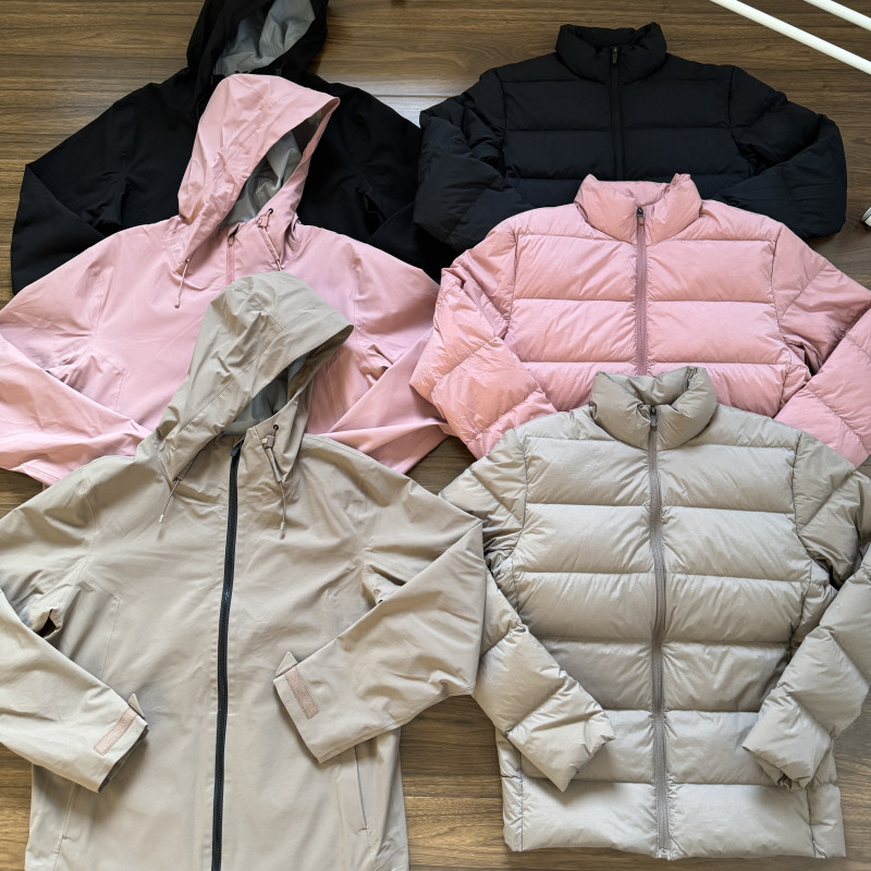 外贸日单冬季户外徒步登山滑雪服防风防水保暖三合一冲锋衣羽绒服