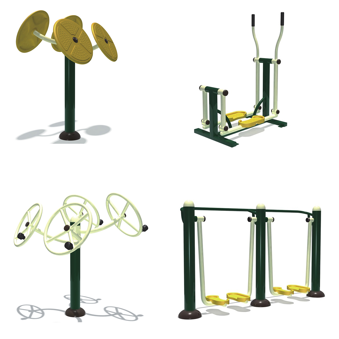 双人做拉训练器单人室外双杆体育锻炼健身器材老年小区慢跑步运动