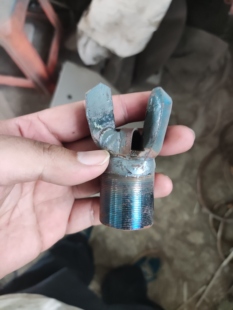 5厘米打土钻头顶管机铺管机过路打孔钻头