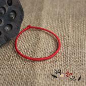 原创本命年手工编织情侣男女红绳金刚结手链学生礼物 包邮