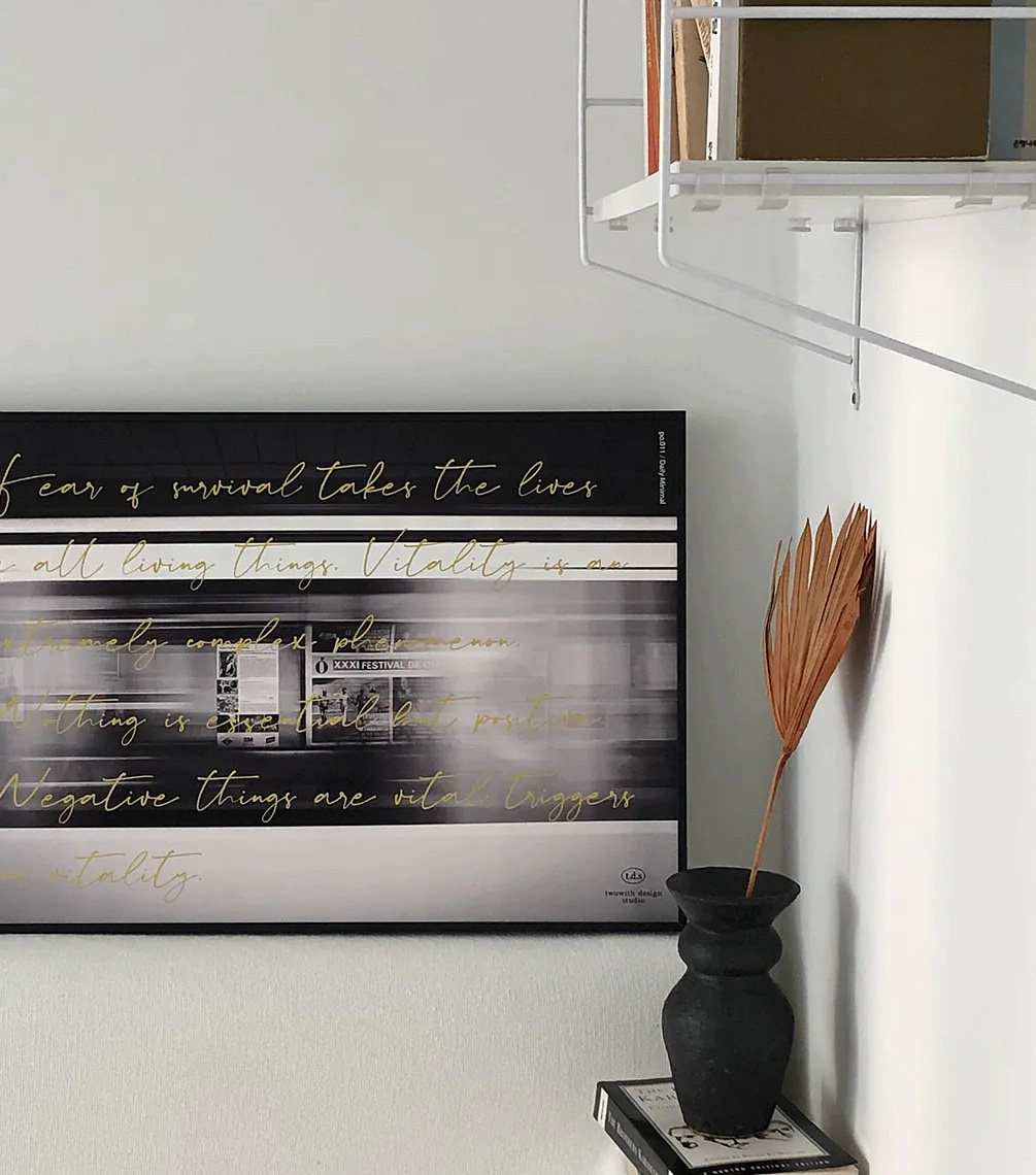 subway 清新简约loft黑白海报挂画 工业风样板小众装饰画