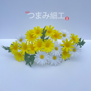 日本和服巫女神社神明少女 菊花横簪 仿真花头饰