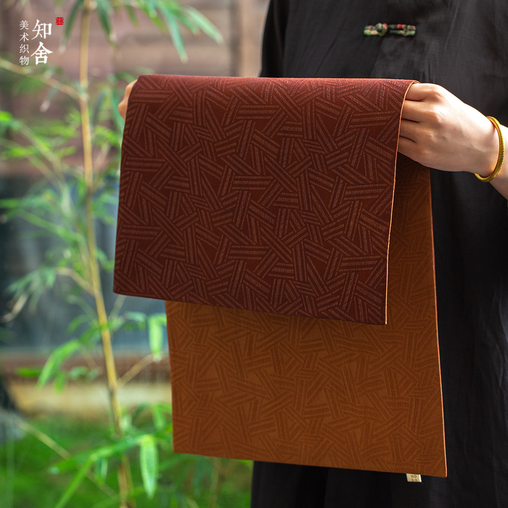 红云纱编织纹茶席礼盒中式手工复古双面干泡席喝茶壶承茶垫知舍,居家布艺,茶席,淘宝优惠券,粉丝福利购,淘宝优惠卷