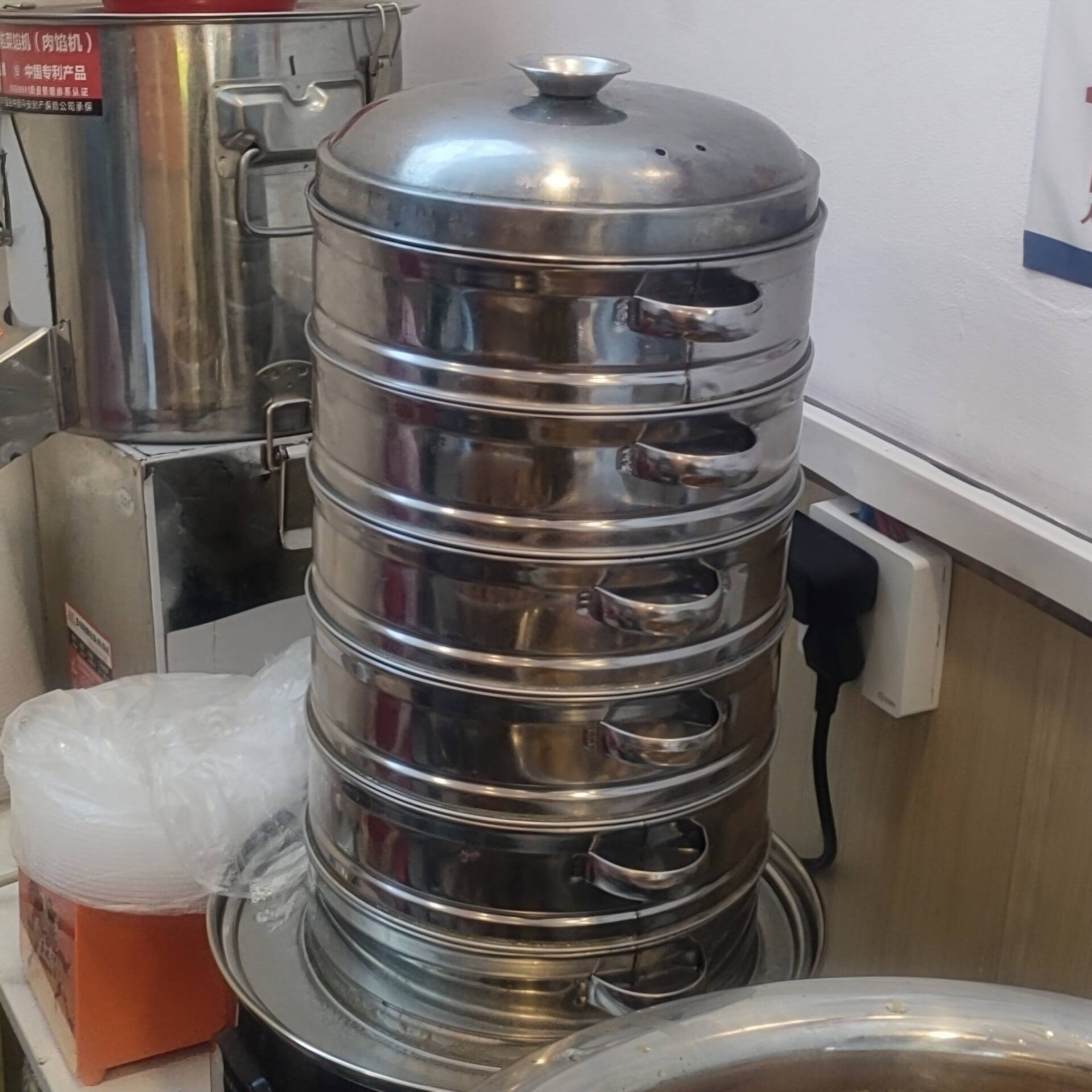小笼包蒸笼商用不锈钢蒸饺
