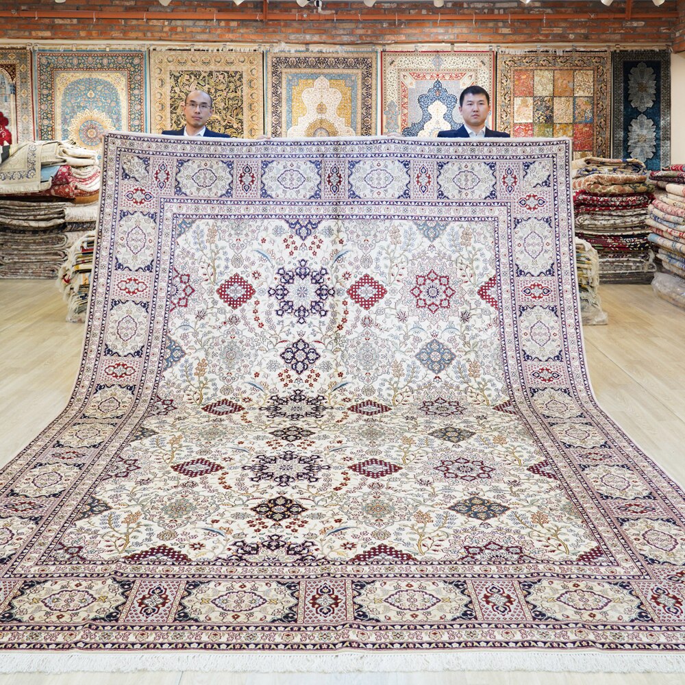 天匠手工地毯客厅雅马哈钢琴家用地毯百搭高端地毯274x366cm