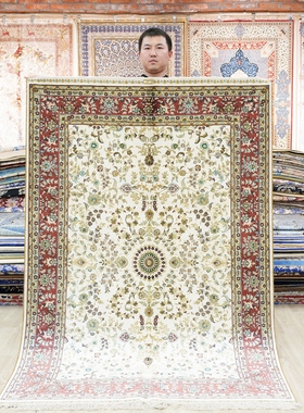 天匠手工地毯欧式法式地毯高端进口波斯地毯122x183cm